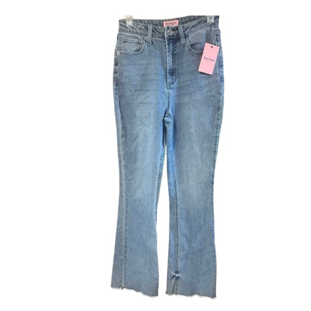 Juicy Couture High Rise Boot Cut‎ Logo Jeans NWT